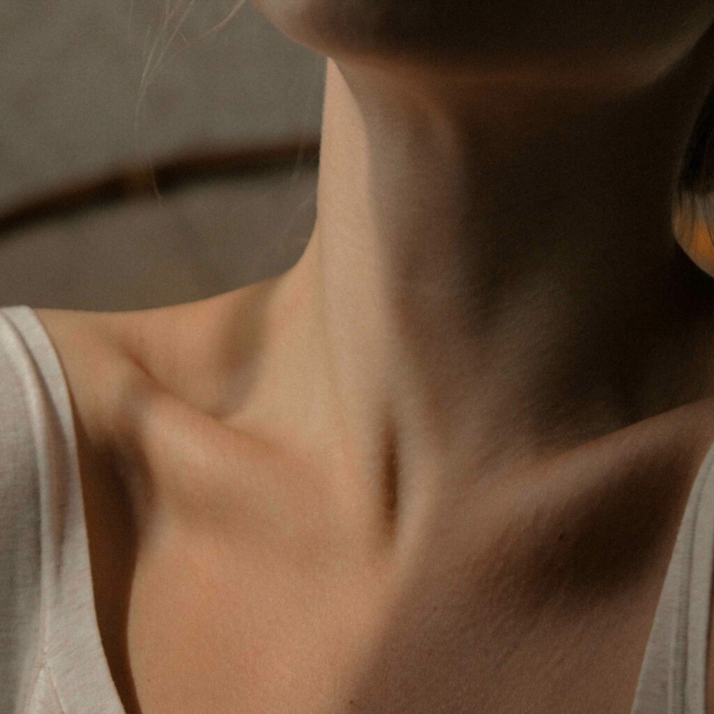 Cuello de mujer