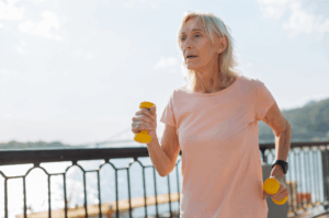 Mujer Entrenando Para Tener más energía