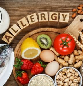 qué es una alergia alimentaria